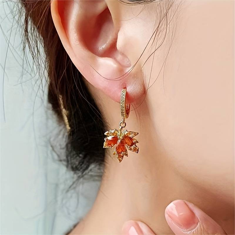 Maple Leaf Earrings