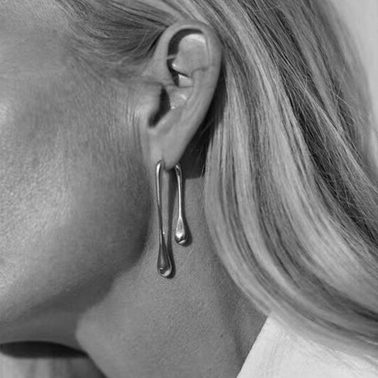 Trendy Geometric Drop Earrings