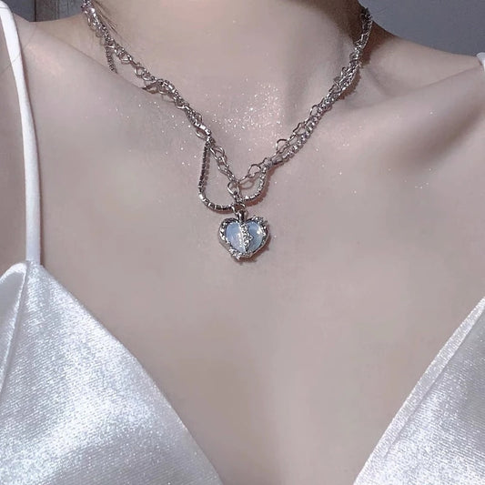 Aesthetic Heart Necklace